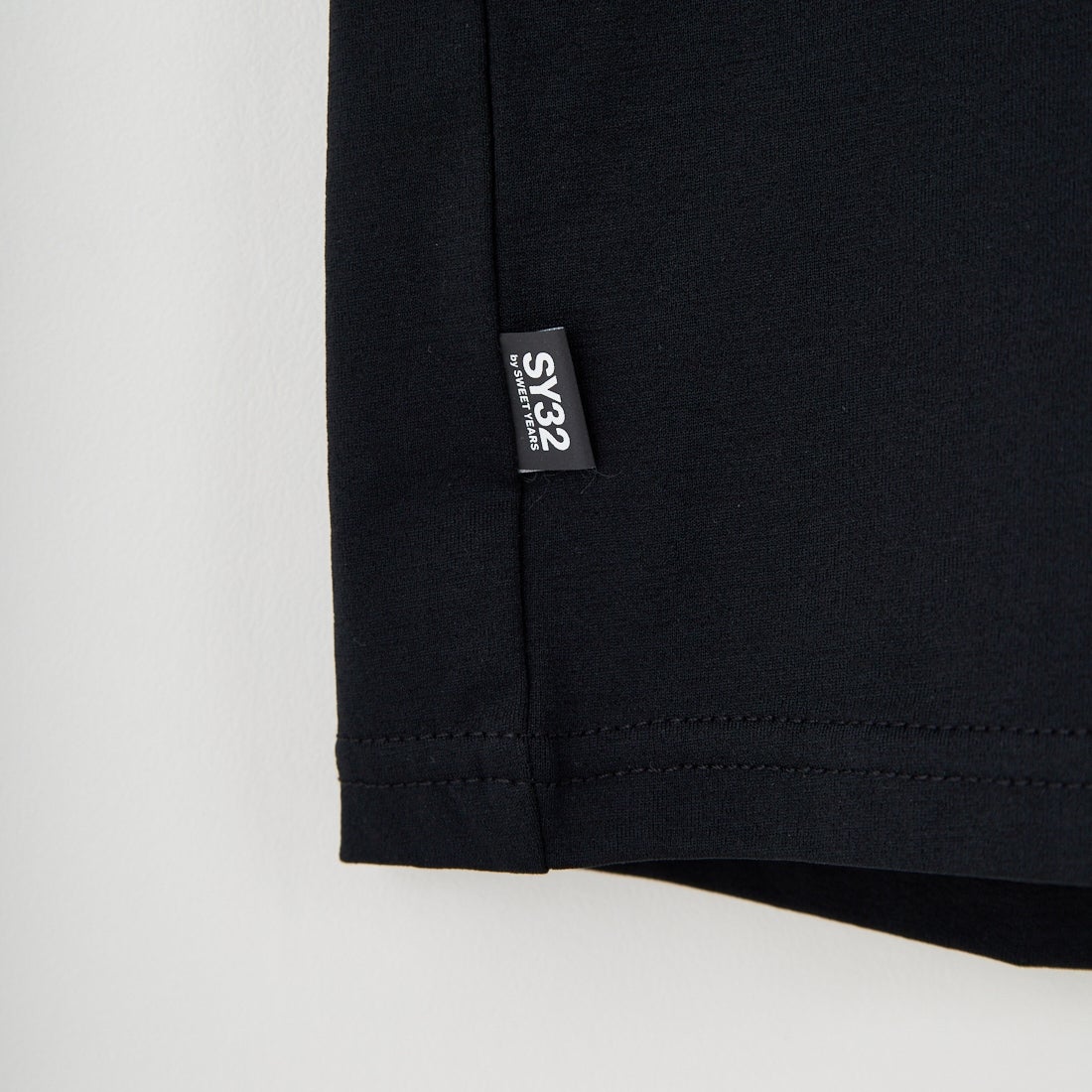 SY32 [エスワイサーティトゥ] サークルロゴバックプリント ロングスリーブTシャツ [15502] BLACK