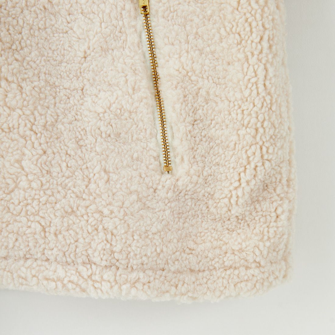 UNIVERSAL OVERALL [ユニバーサルオーバーオール] 別注 カールボアブルゾン [U2532400IN-JF] IVORY