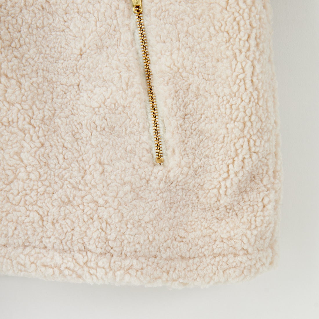 UNIVERSAL OVERALL [ユニバーサルオーバーオール] 別注 カールボアブルゾン [U2532400IN-JF] IVORY