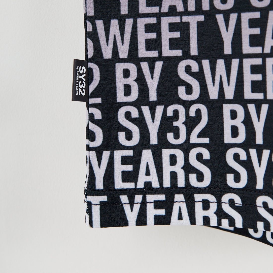 SY32 [エスワイサーティトゥ] グラデーションロゴ ロングスリーブTシャツ [15507] BLACK