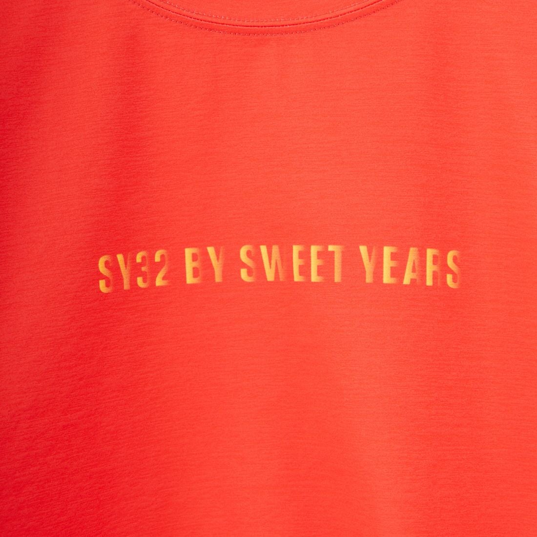 SY32 [エスワイサーティトゥ] グラデーションロゴ ロングスリーブTシャツ [15507] RED