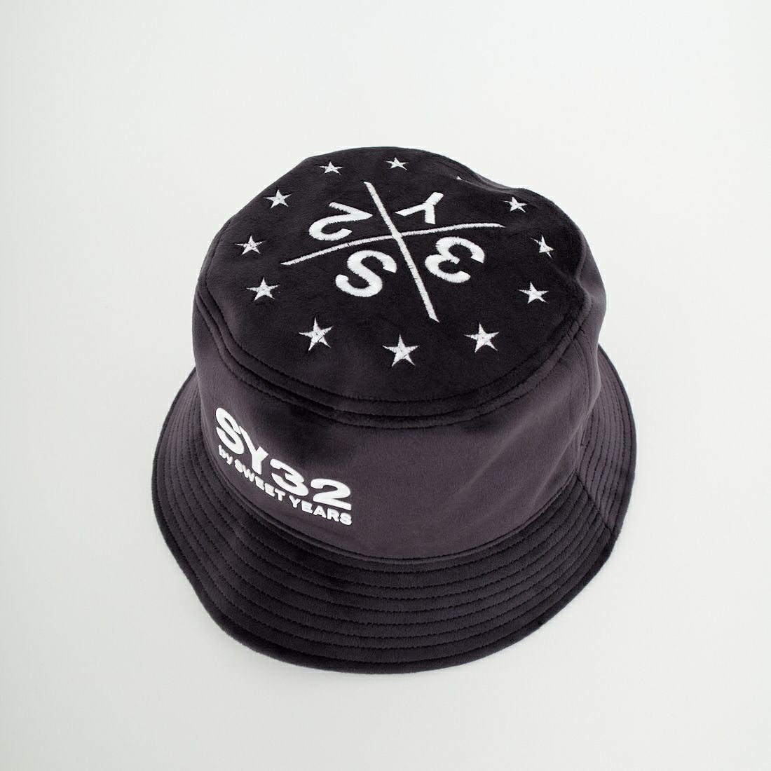 SY32 [エスワイサーティトゥ] ベロア 3レイヤーハット [15534] BLACK