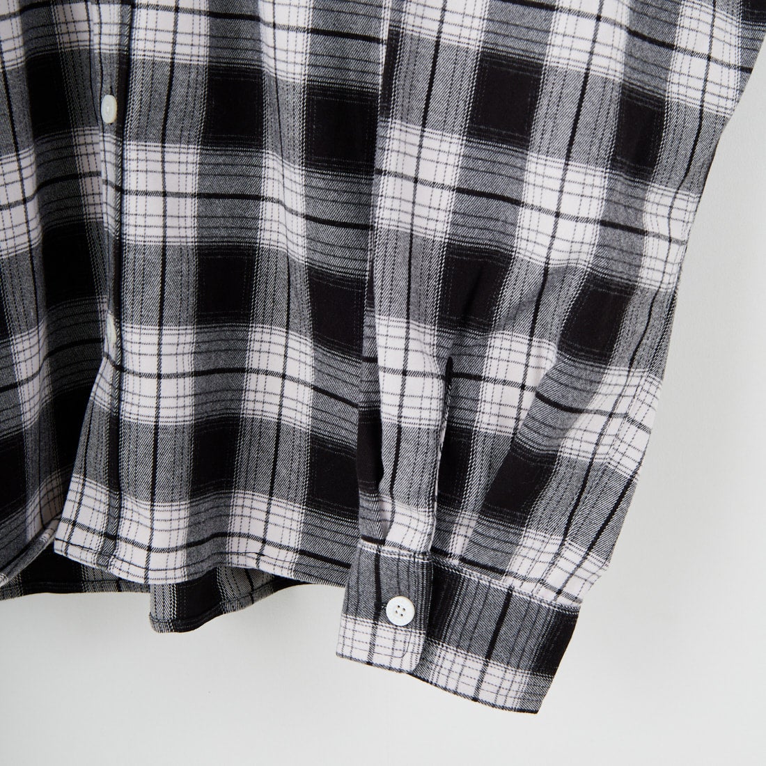 UNIVERSAL OVERALL [ユニバーサルオーバーオール] 別注 ビッグシルエットパジャマシャツ [U2511100IN-JF] BLACK