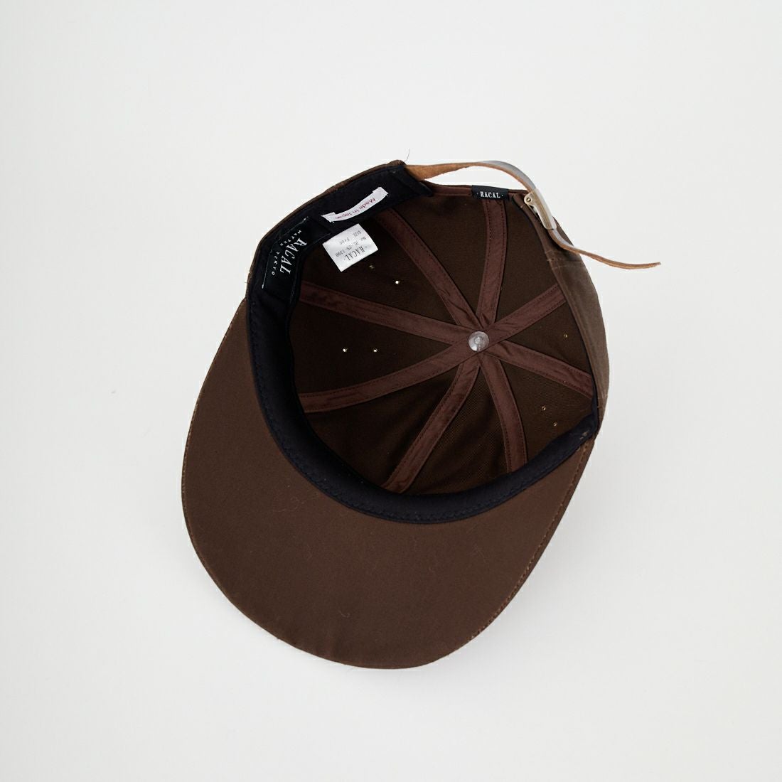 RACAL [ラカル] 8パネルキャップ [RL-25-1398] BROWN