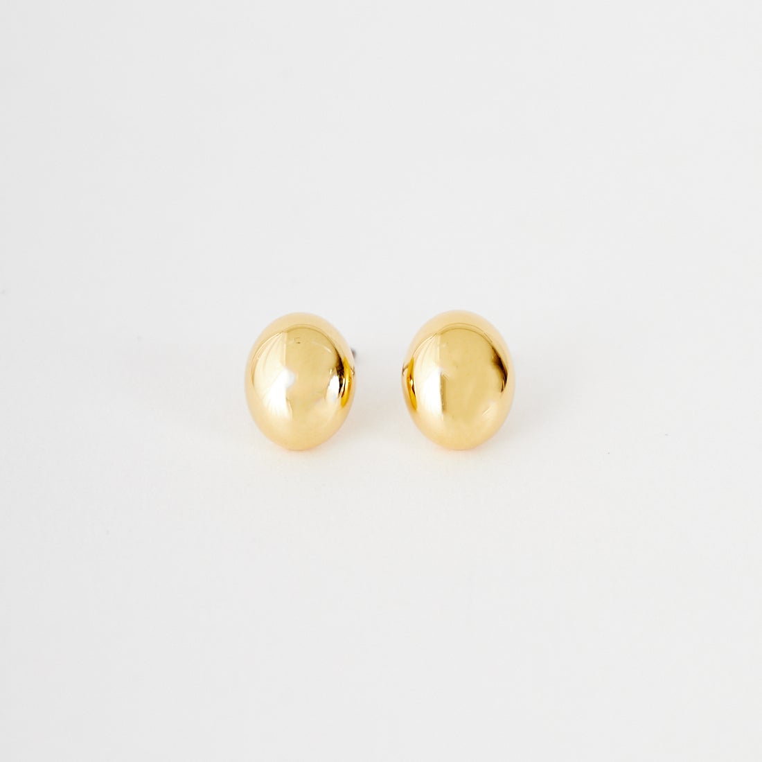 Baqless [バックレス] アミティ エッグ ゴールド ピアス [AM-EG-YG] GOLD