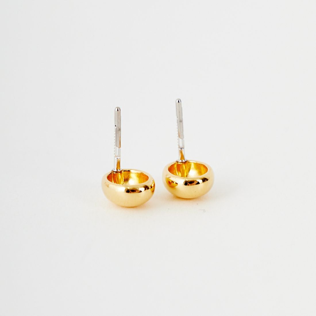 Baqless [バックレス] アミティ エッグ ゴールド ピアス [AM-EG-YG] GOLD