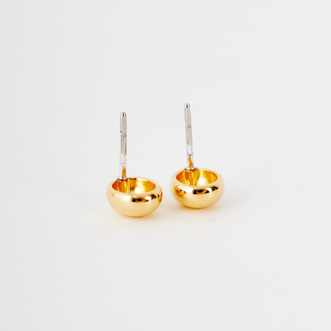 Baqless [バックレス] アミティ エッグ ゴールド ピアス [AM-EG-YG] GOLD