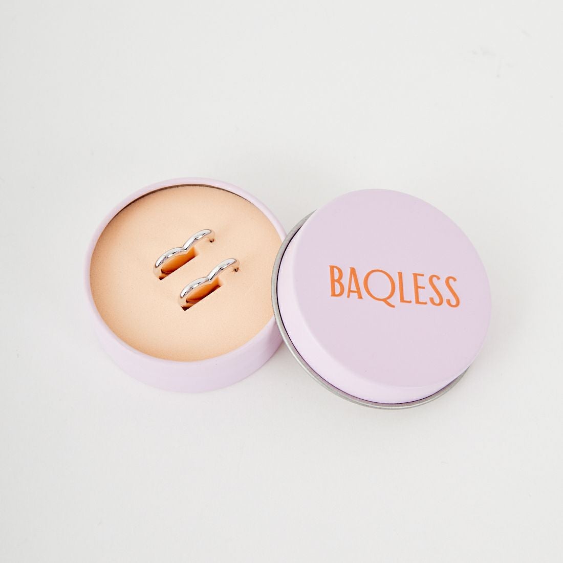 Baqless [バックレス] エンブレイス コア シルバー ピアス [HP-CO-SV] SILVER