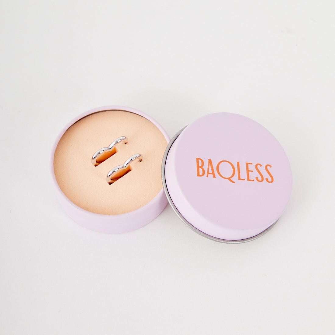 Baqless [バックレス] エンブレイス コア シルバー ピアス [HP-CO-SV] SILVER