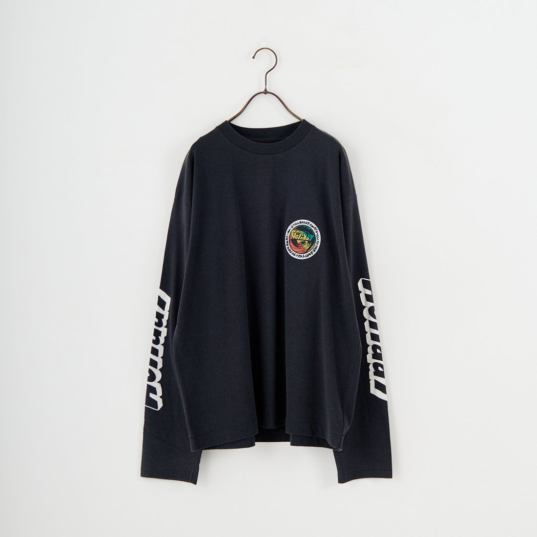 HOLIDAY [ホリデイ] スーパーファイン ロングスリーブTシャツ [25201008] BLACK
