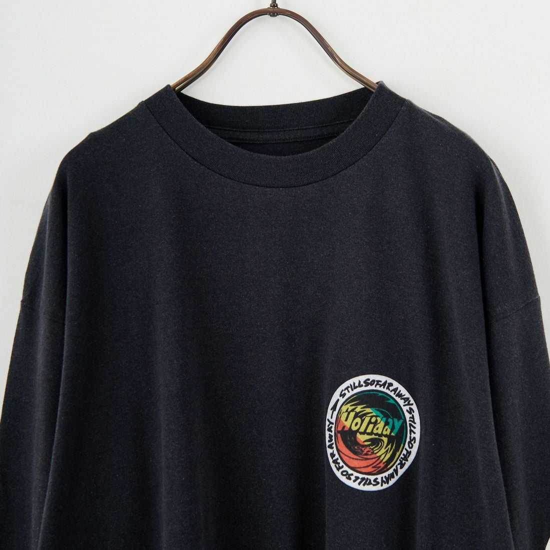 HOLIDAY [ホリデイ] スーパーファイン ロングスリーブTシャツ [25201008] BLACK