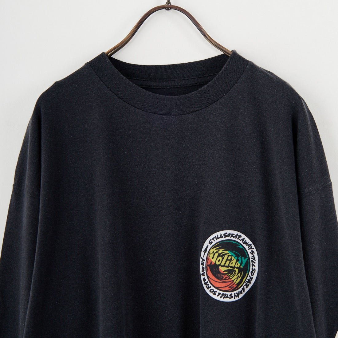 HOLIDAY [ホリデイ] スーパーファイン ロングスリーブTシャツ [25201008] BLACK