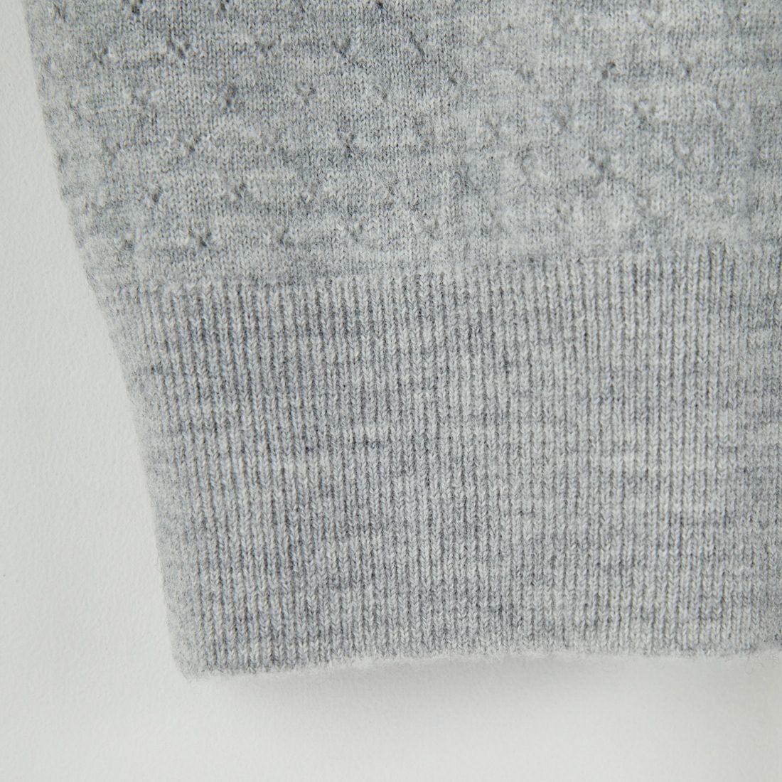 RhodolirioN [ロドリリオン] ボイルニット リボンカーディガン [RV1061] A H.GREY