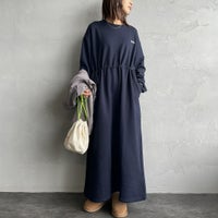 NAVY&&モデル身長：159cm 着用サイズ：M&&