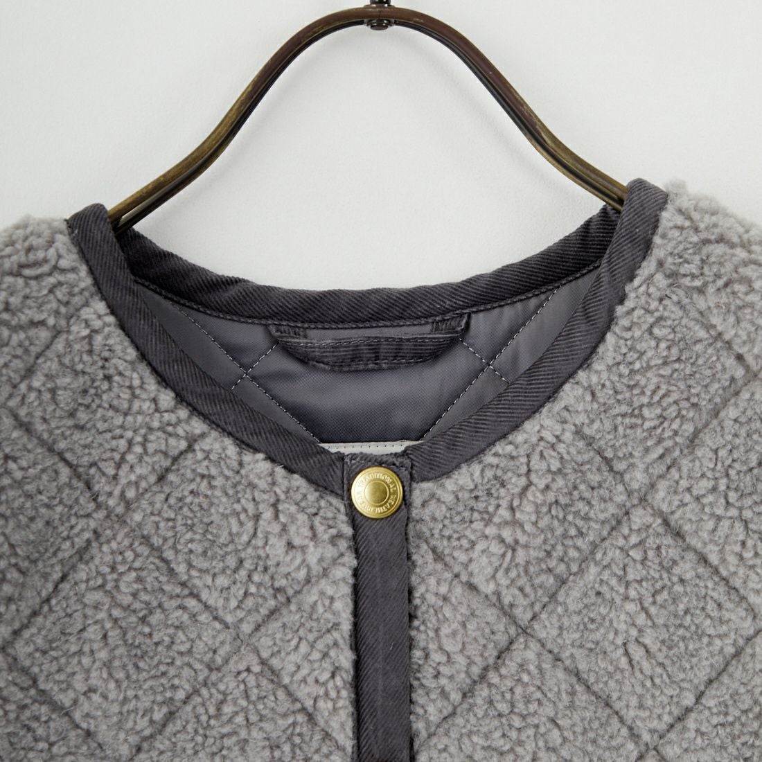 Traditional Weatherwear [トラディショナル ウェザーウェア] アークリー ジレ エコファー [L252APQVS0308UF] UF03 S.GY/