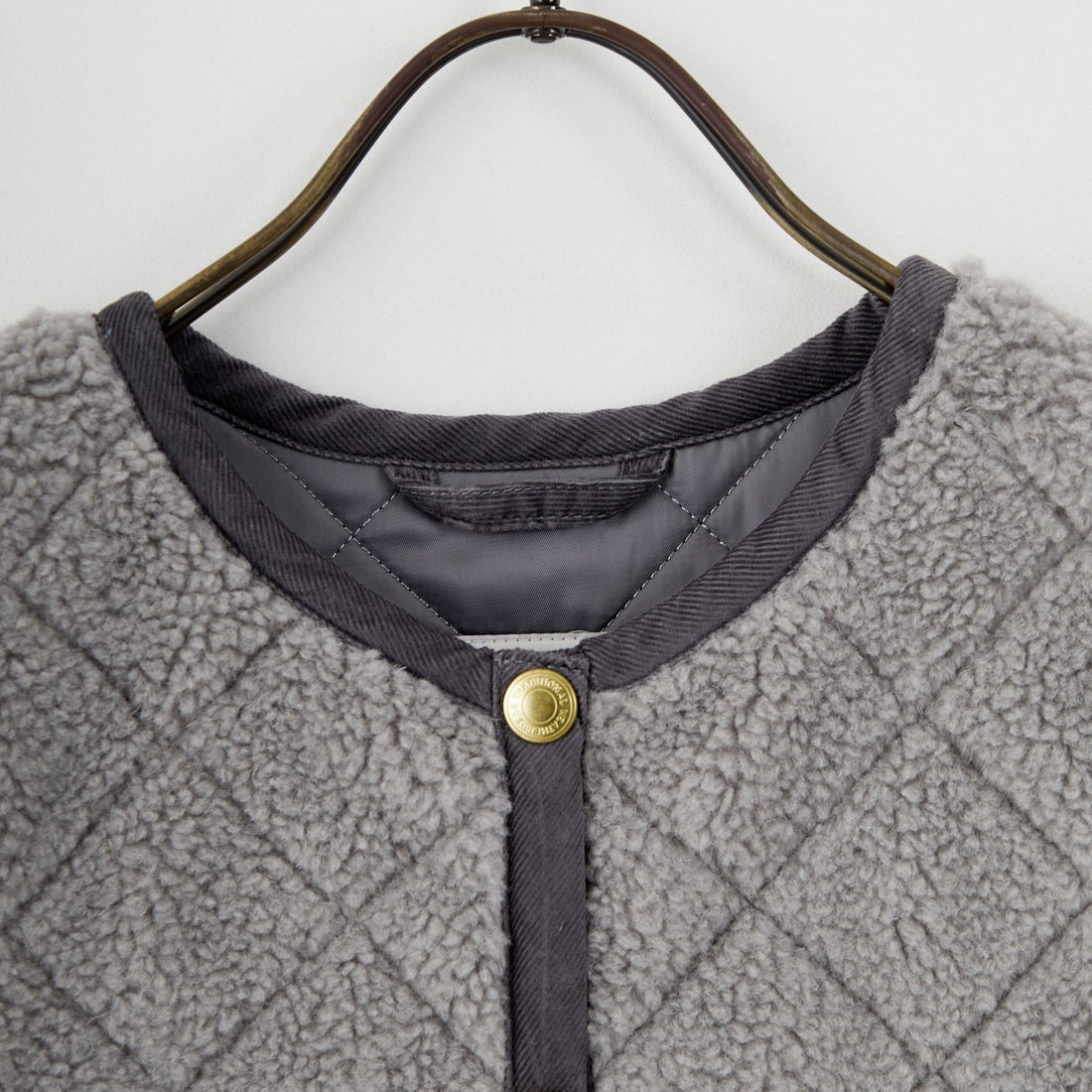 Traditional Weatherwear [トラディショナル ウェザーウェア] アークリー ジレ エコファー [L252APQVS0308UF] UF03 S.GY/