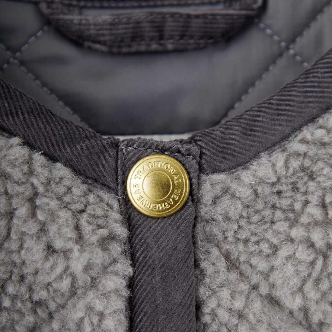 Traditional Weatherwear [トラディショナル ウェザーウェア] アークリー ジレ エコファー [L252APQVS0308UF] UF03 S.GY/