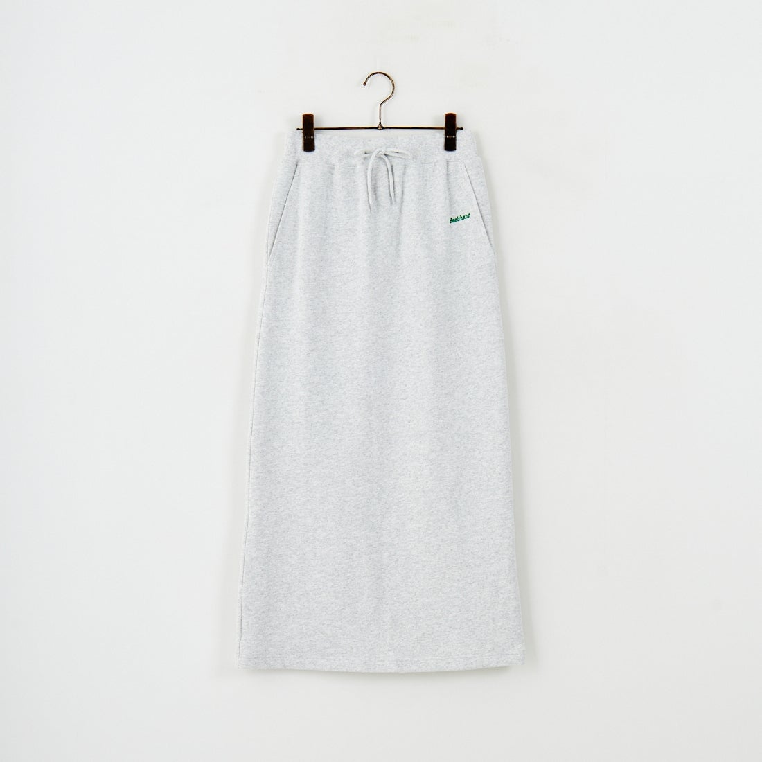 Health knit [ヘルスニット] クラシックスウェット ナローロングスカート [HR25F-L271IN-JF] H.GRAY