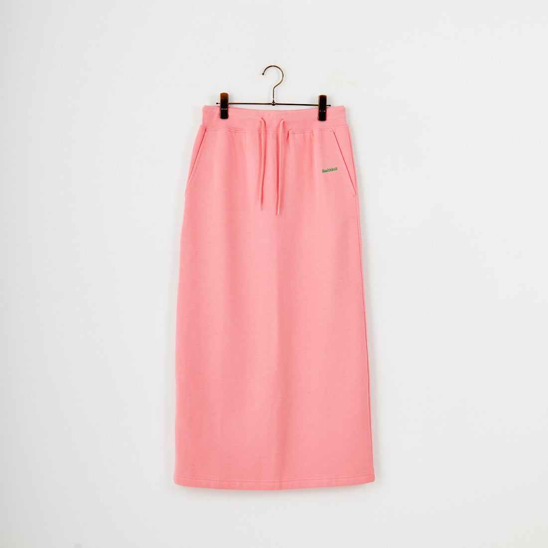Health knit [ヘルスニット] クラシックスウェット ナローロングスカート [HR25F-L271IN-JF] PINK