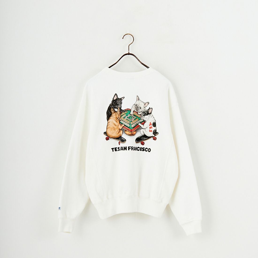 The Endless Summer [エンドレスサマー] YAKUMAN クルーネックスウェット [FH-25774325] 07 WHITE