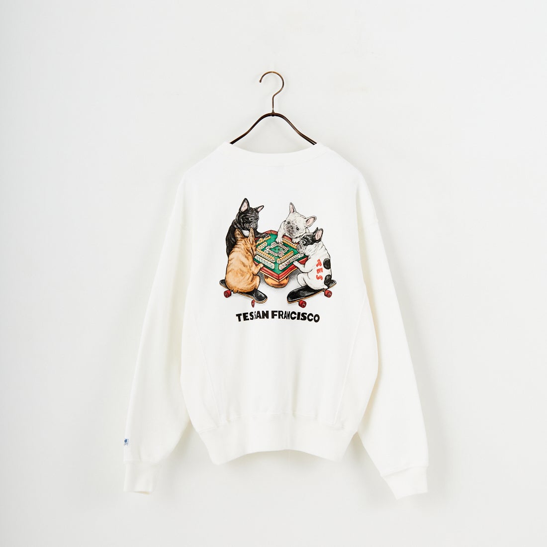 The Endless Summer [エンドレスサマー] YAKUMAN クルーネックスウェット [FH-25774325] 07 WHITE