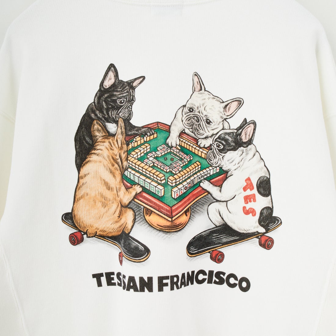 The Endless Summer [エンドレスサマー] YAKUMAN クルーネックスウェット [FH-25774325] 07 WHITE