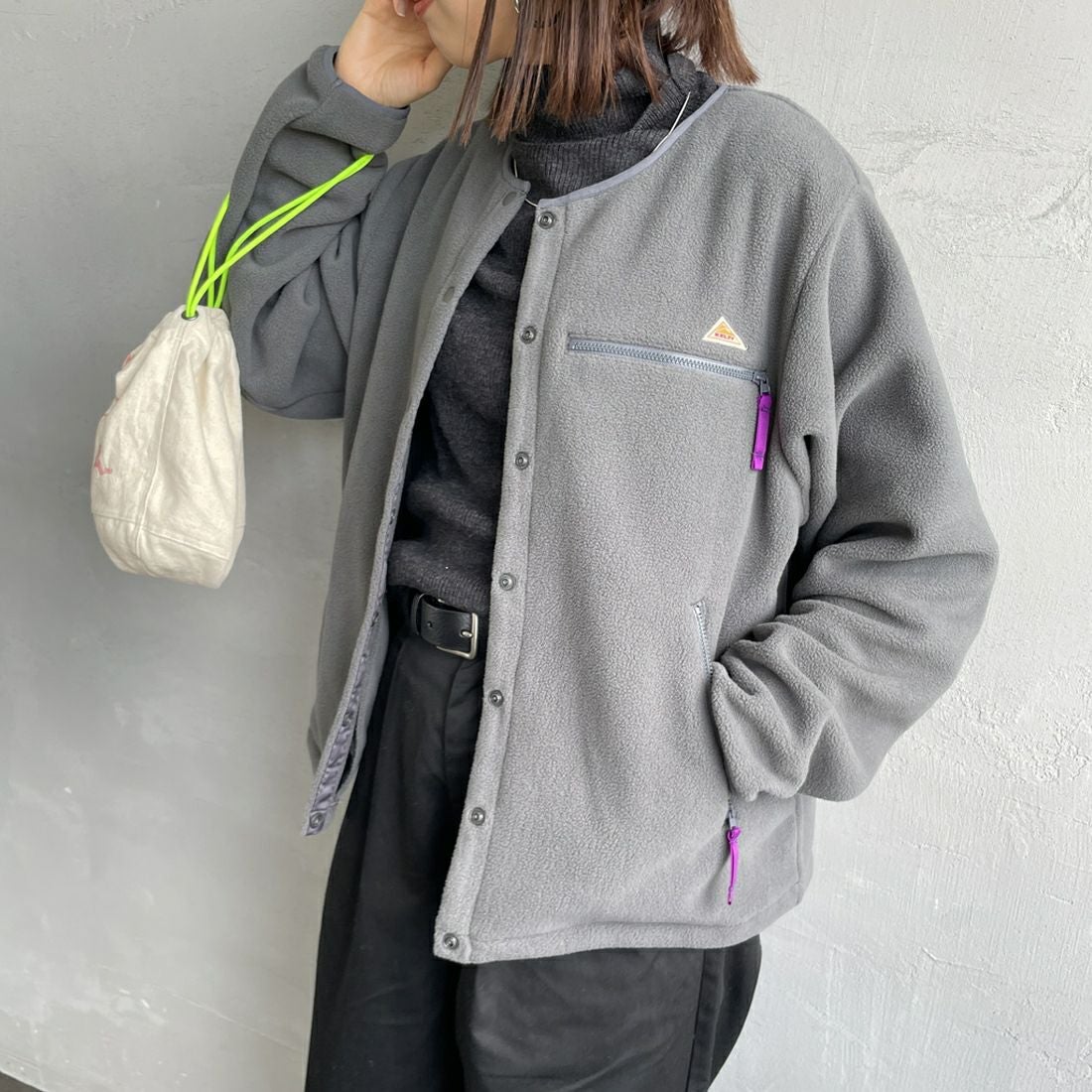 CHARCOAL&&モデル身長：159cm 着用サイズ：M&&