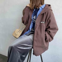 BROWN&&モデル身長：158cm 着用サイズ：M&&