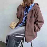 BROWN&&モデル身長：158cm 着用サイズ：M&&