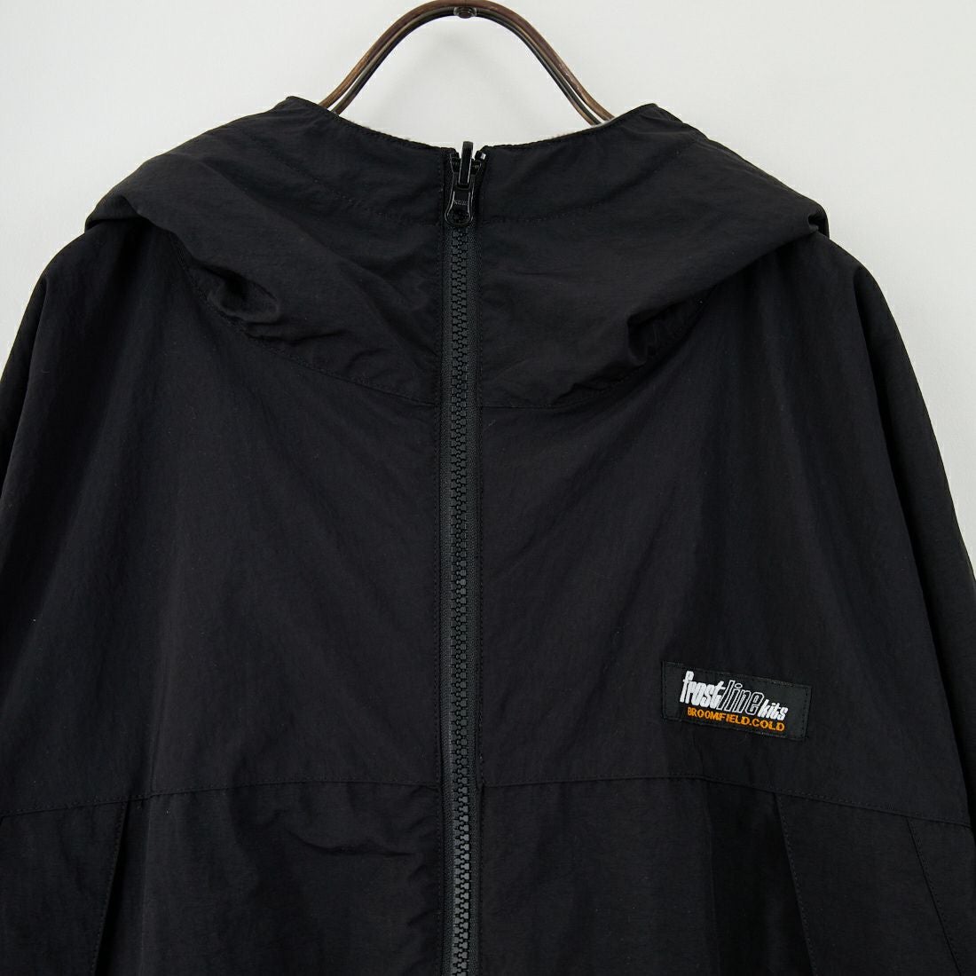 frostline [フロストライン] 別注 リバーシブルフードブルゾン [FL15-JK-IN5-JF] BLACK