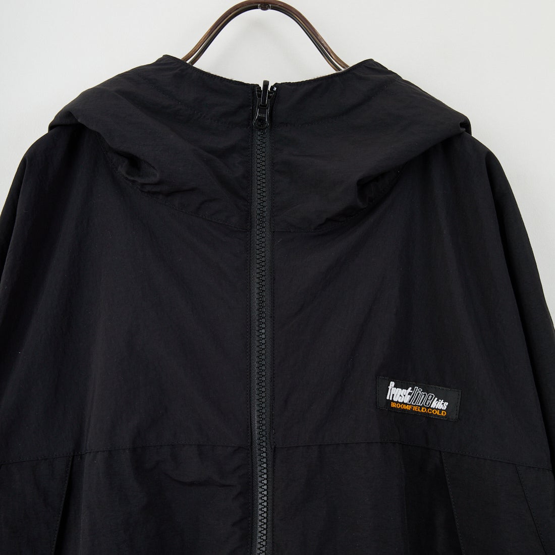 frostline [フロストライン] 別注 リバーシブルフードブルゾン [FL15-JK-IN5-JF] BLACK