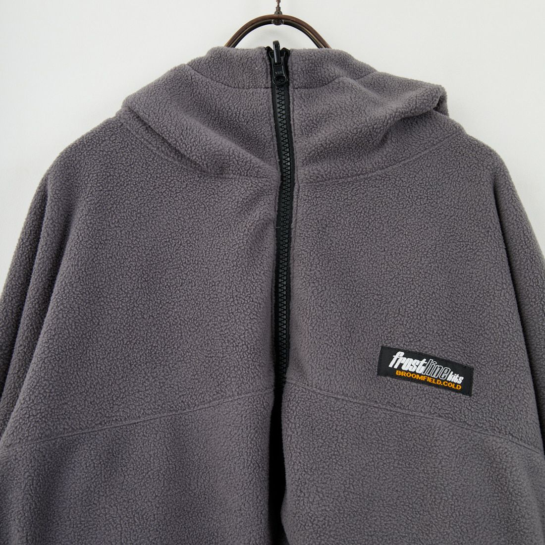 frostline [フロストライン] 別注 リバーシブルフードブルゾン [FL15-JK-IN5-JF] BLACK