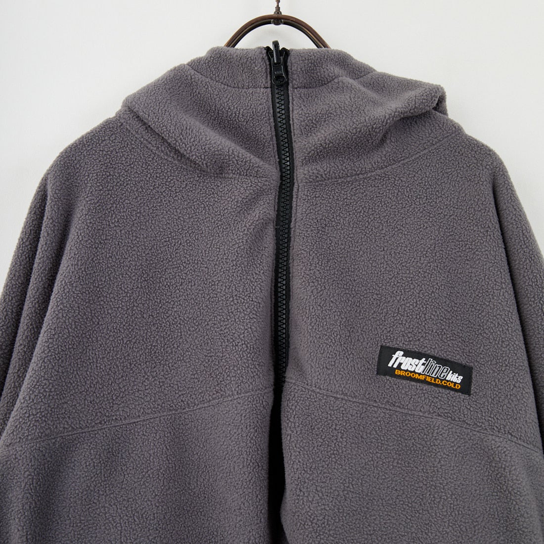 frostline [フロストライン] 別注 リバーシブルフードブルゾン [FL15-JK-IN5-JF] BLACK