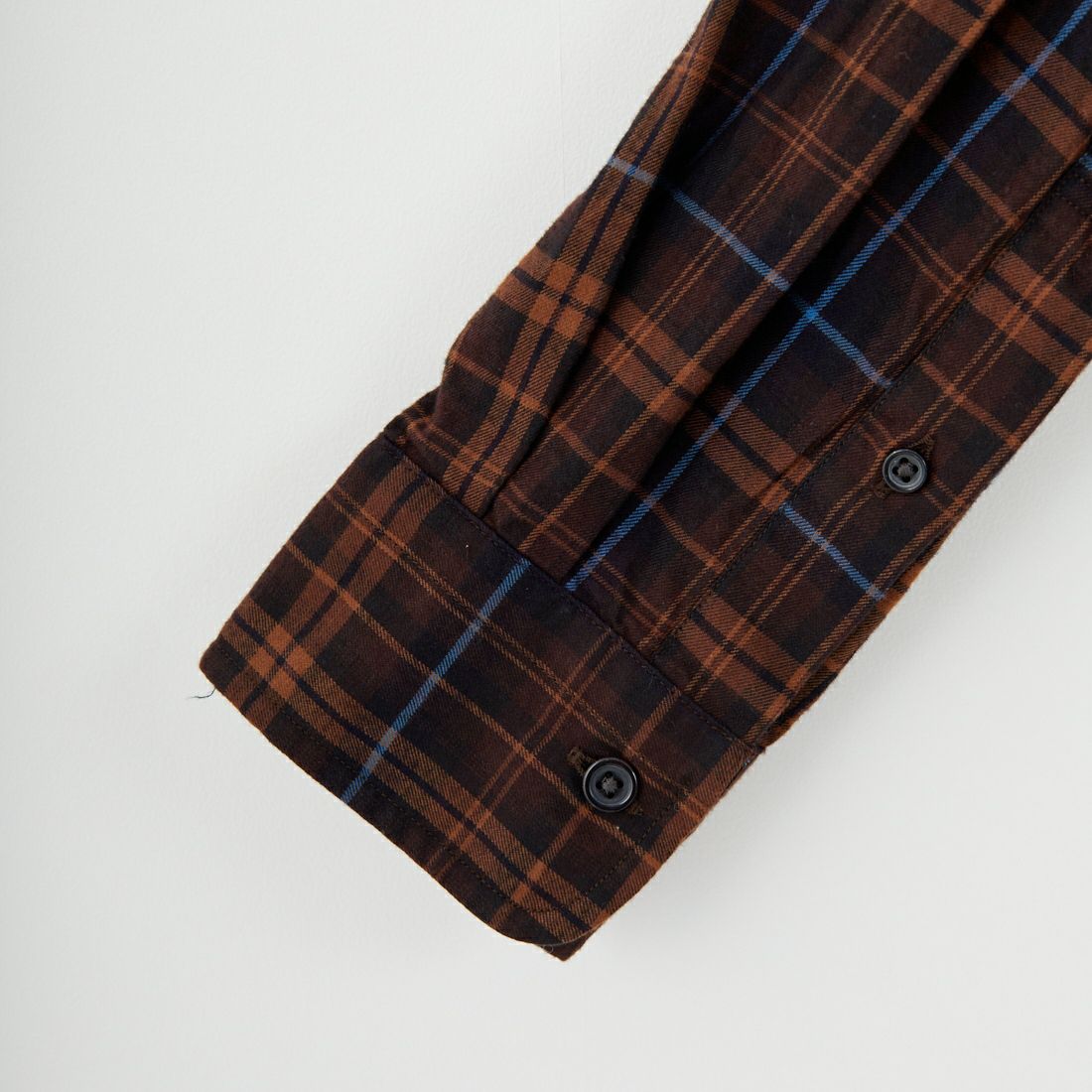 Gymphlex [ジムフレックス] ボタンダウン チェックシャツ [GY-B0196CTE] BRN/SAX CK