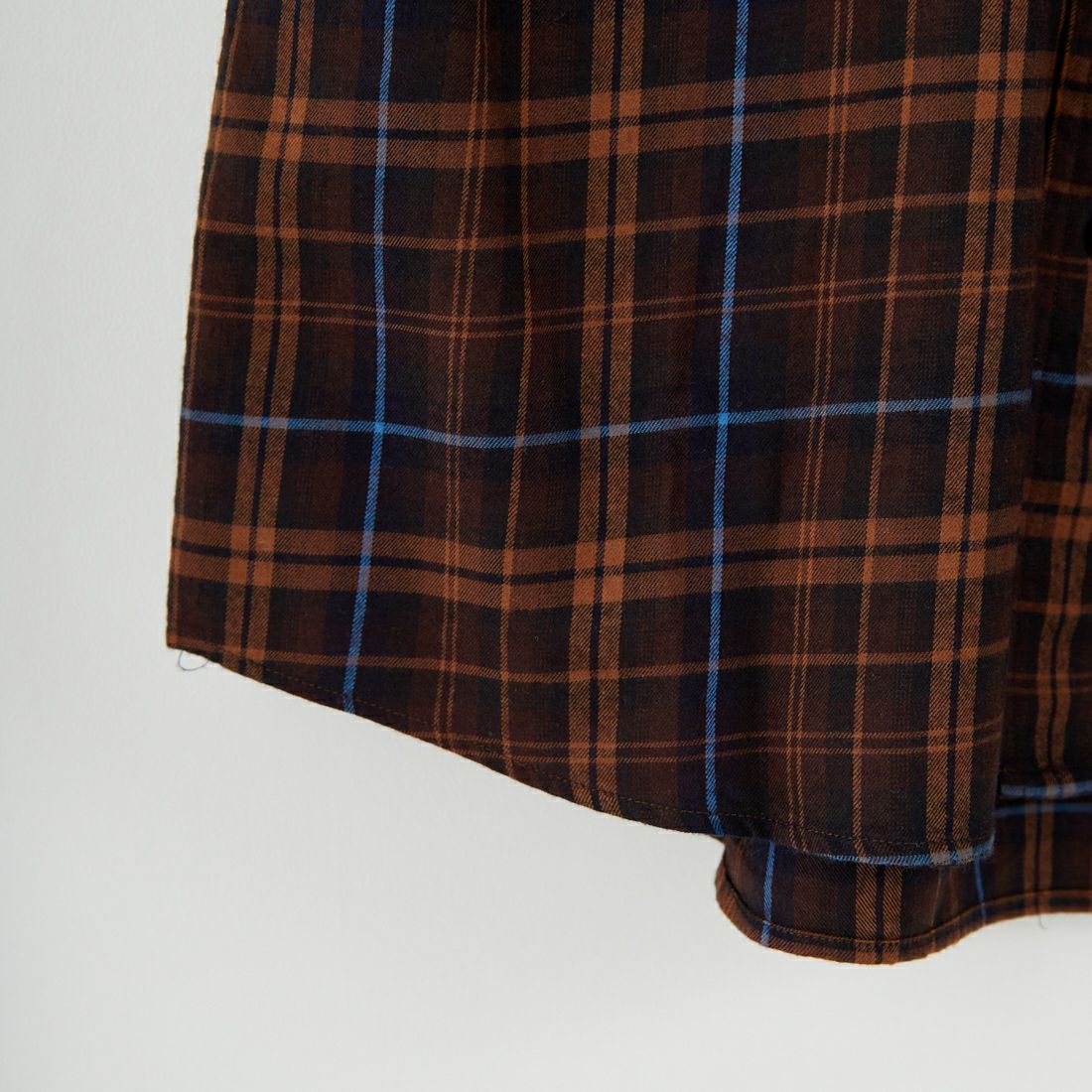 Gymphlex [ジムフレックス] ボタンダウン チェックシャツ [GY-B0196CTE] BRN/SAX CK