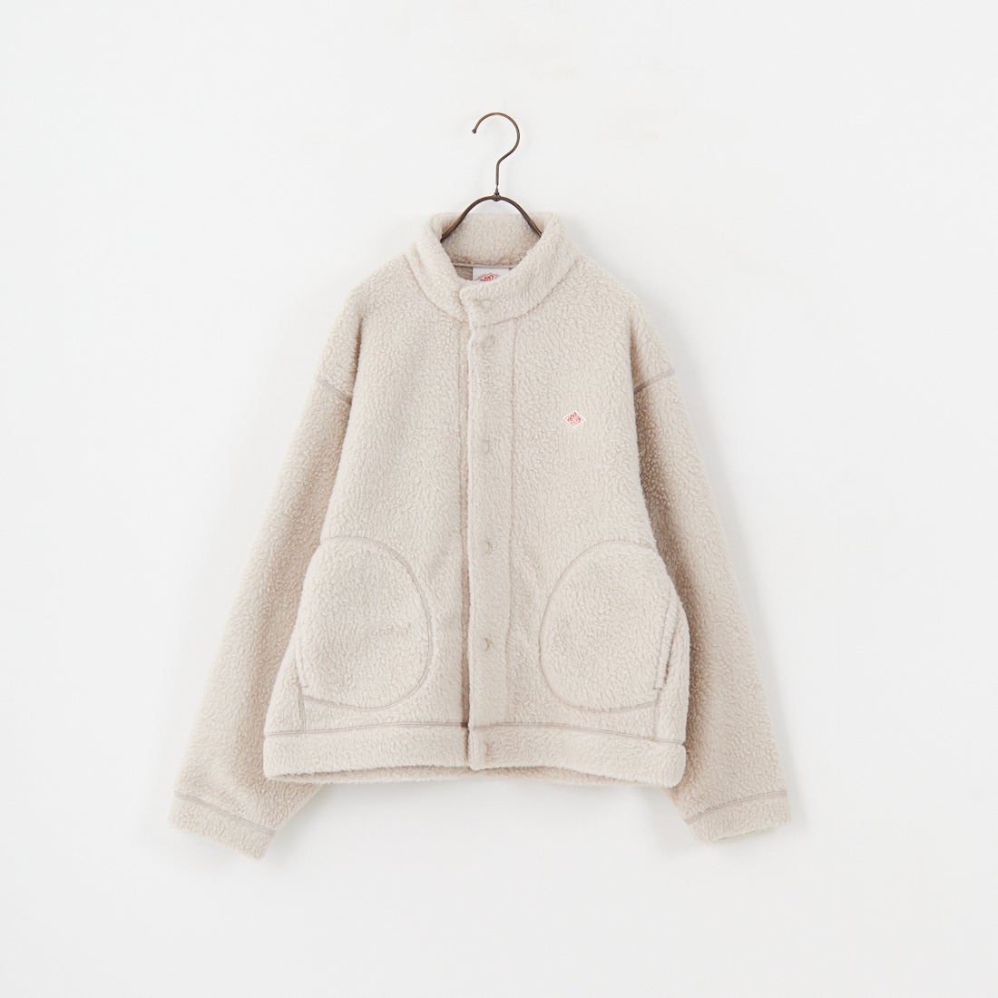 DANTON [ダントン] ダブルフェイスボア スタンドカラージャケット [DT-A0699WNN] BEIGE