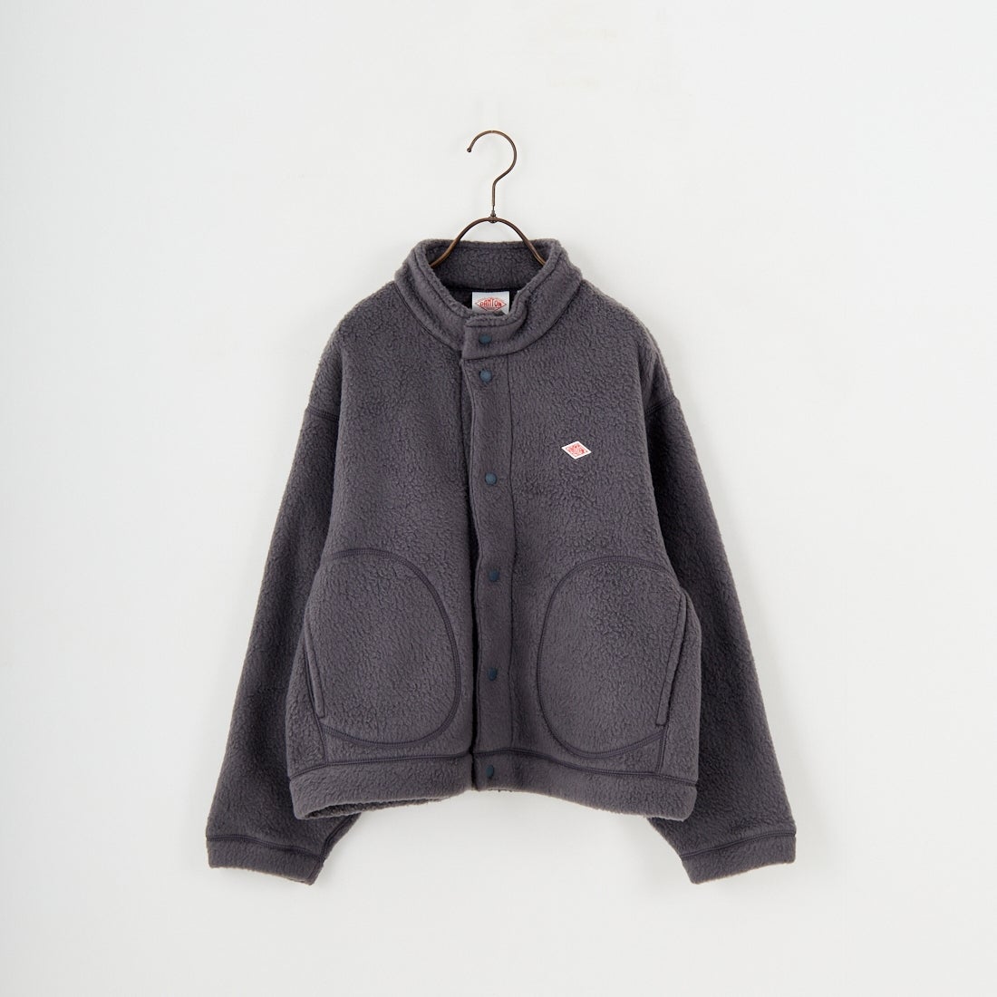 DANTON [ダントン] ダブルフェイスボア スタンドカラージャケット [DT