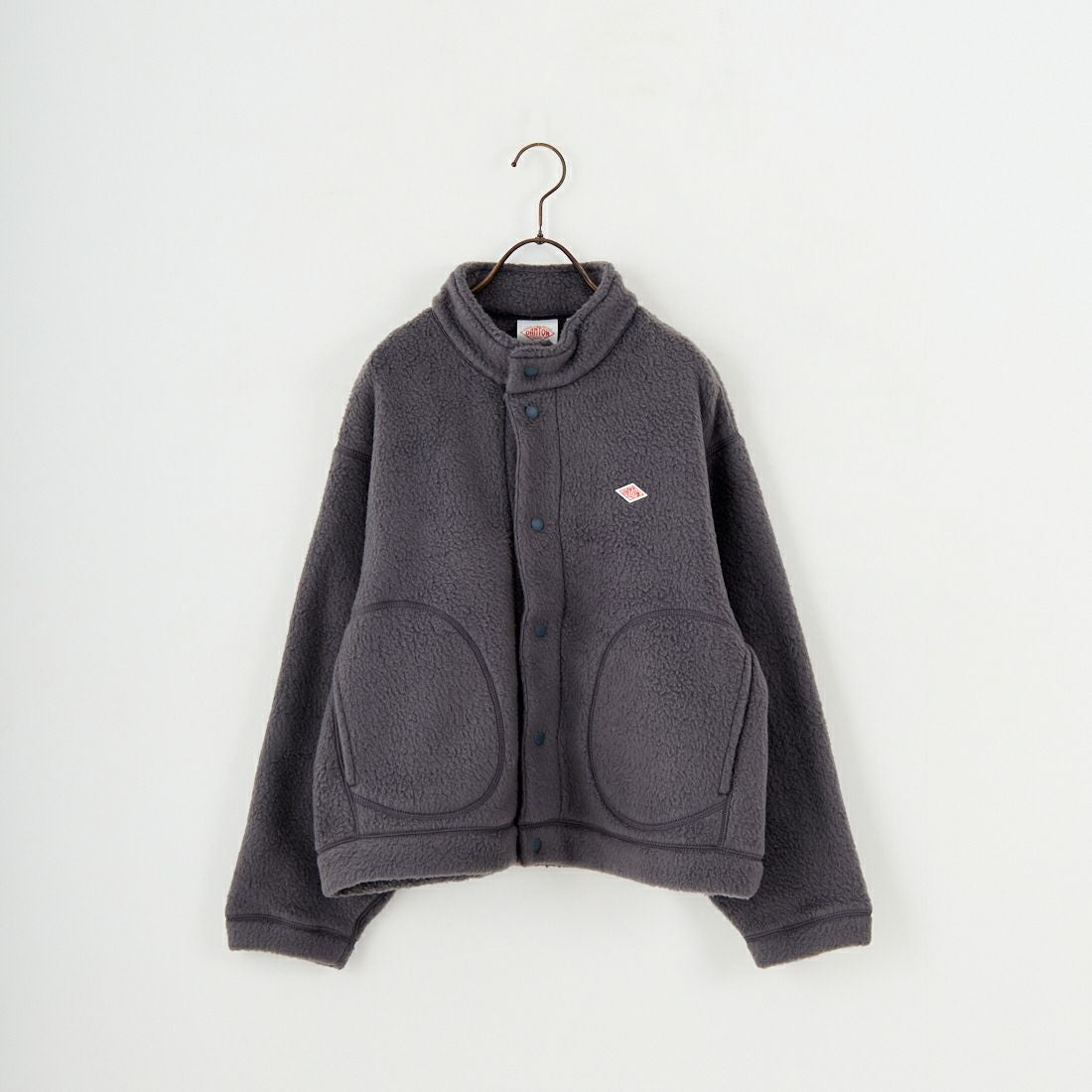 DANTON [ダントン] ダブルフェイスボア スタンドカラージャケット [DT-A0699WNN] CHARCOAL