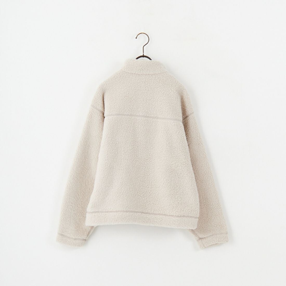 DANTON [ダントン] ダブルフェイスボア スタンドカラージャケット [DT-A0699WNN] BEIGE