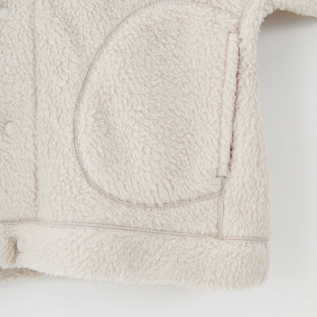 DANTON [ダントン] ダブルフェイスボア スタンドカラージャケット [DT-A0699WNN] BEIGE