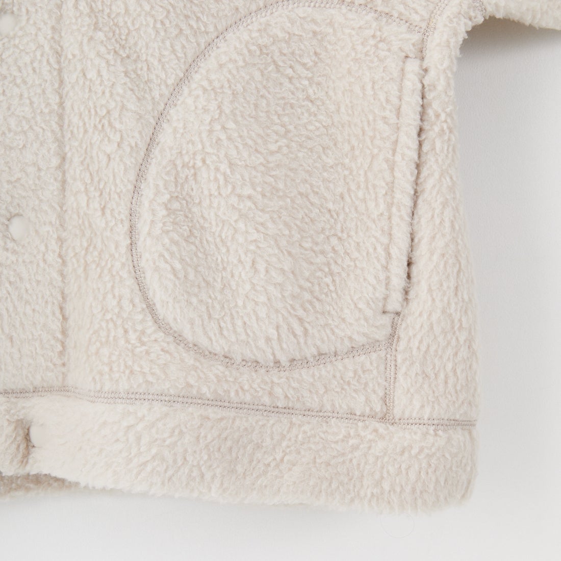 DANTON [ダントン] ダブルフェイスボア スタンドカラージャケット [DT-A0699WNN] BEIGE