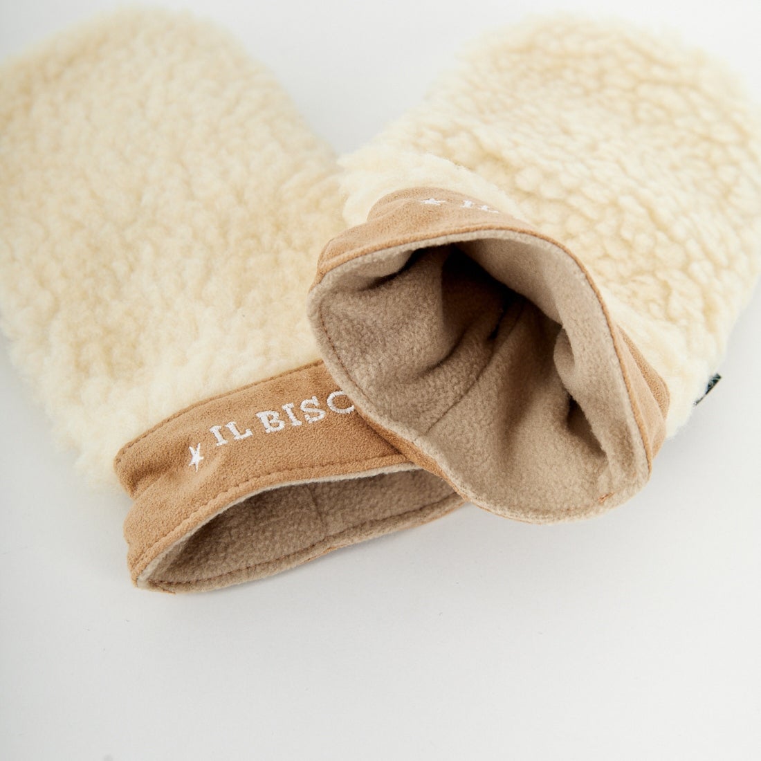 IL BISONTE [イルビゾンテ] コンビミトン [54252309382] 90 ﾎﾜｲﾄ