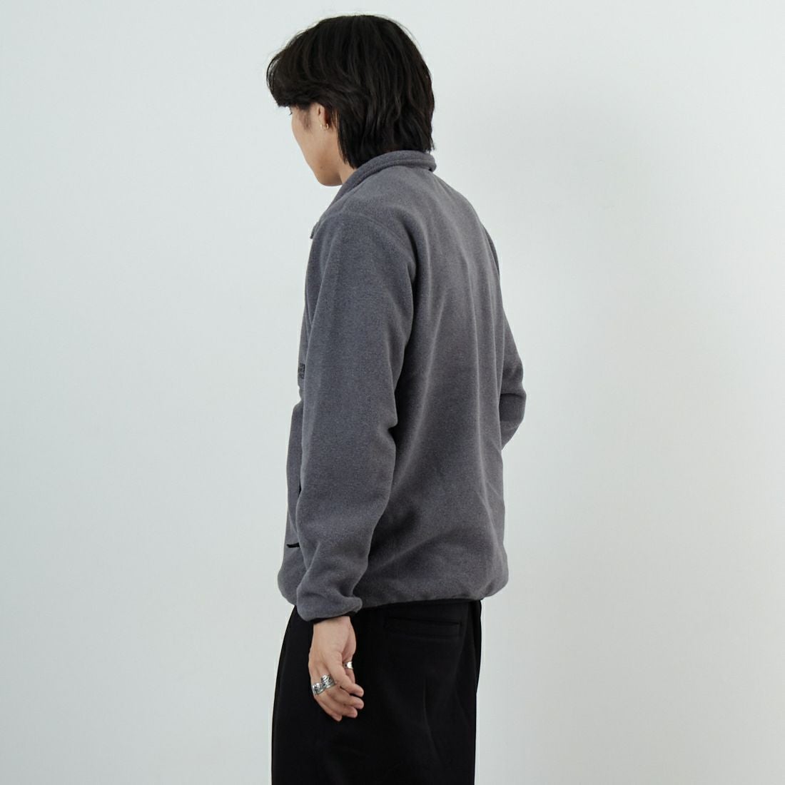 THE NORTH FACE [ザ ノースフェイス] フィールドフリースハーフジップ [NL62531] Z &&モデル身長：179cm 着用サイズ：M&&