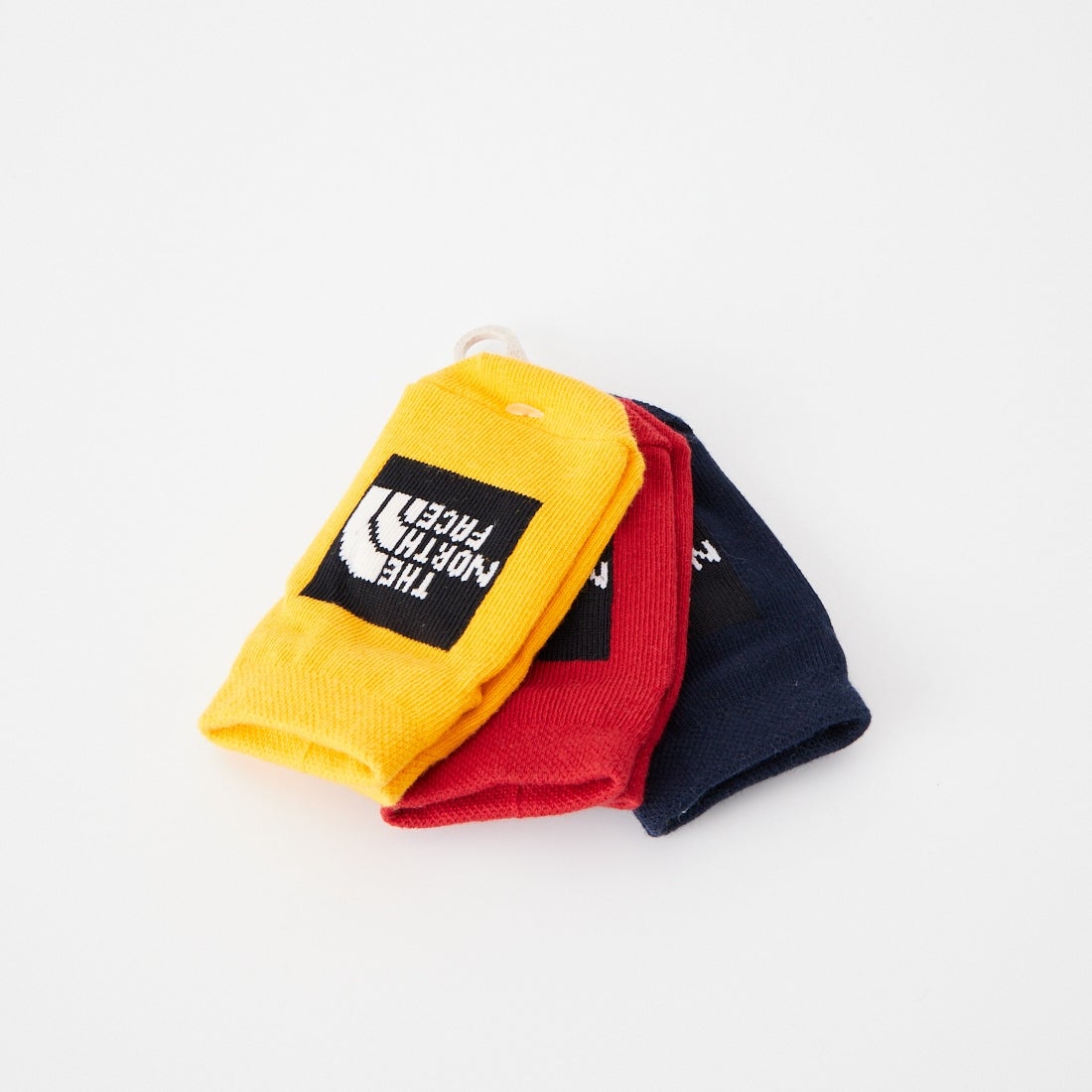 THE NORTH FACE [ザ ノースフェイス] ベビー オーガニック3Pソックス [NNB82313] YR