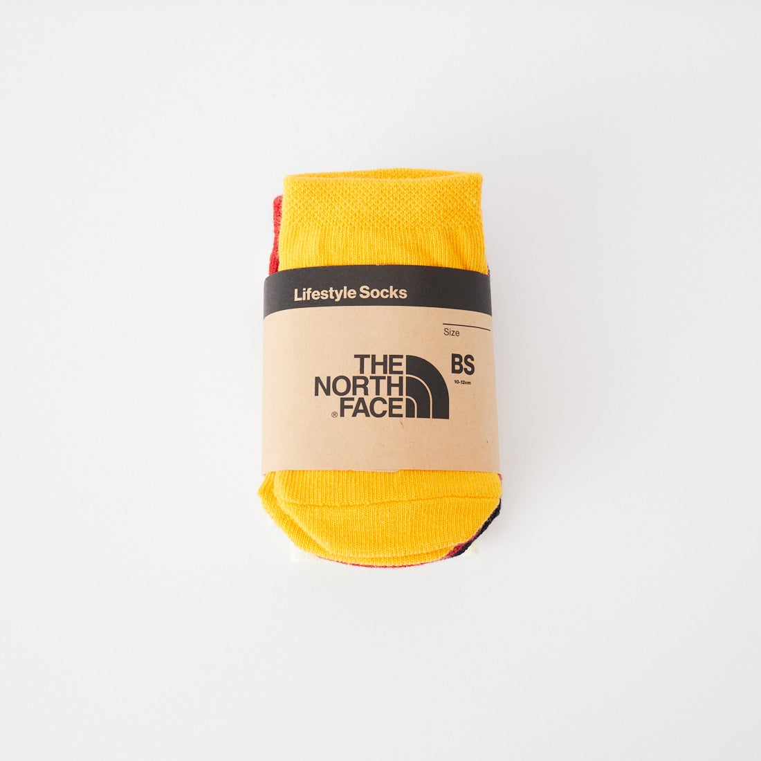 THE NORTH FACE [ザ ノースフェイス] ベビー オーガニック3Pソックス [NNB82313] YR