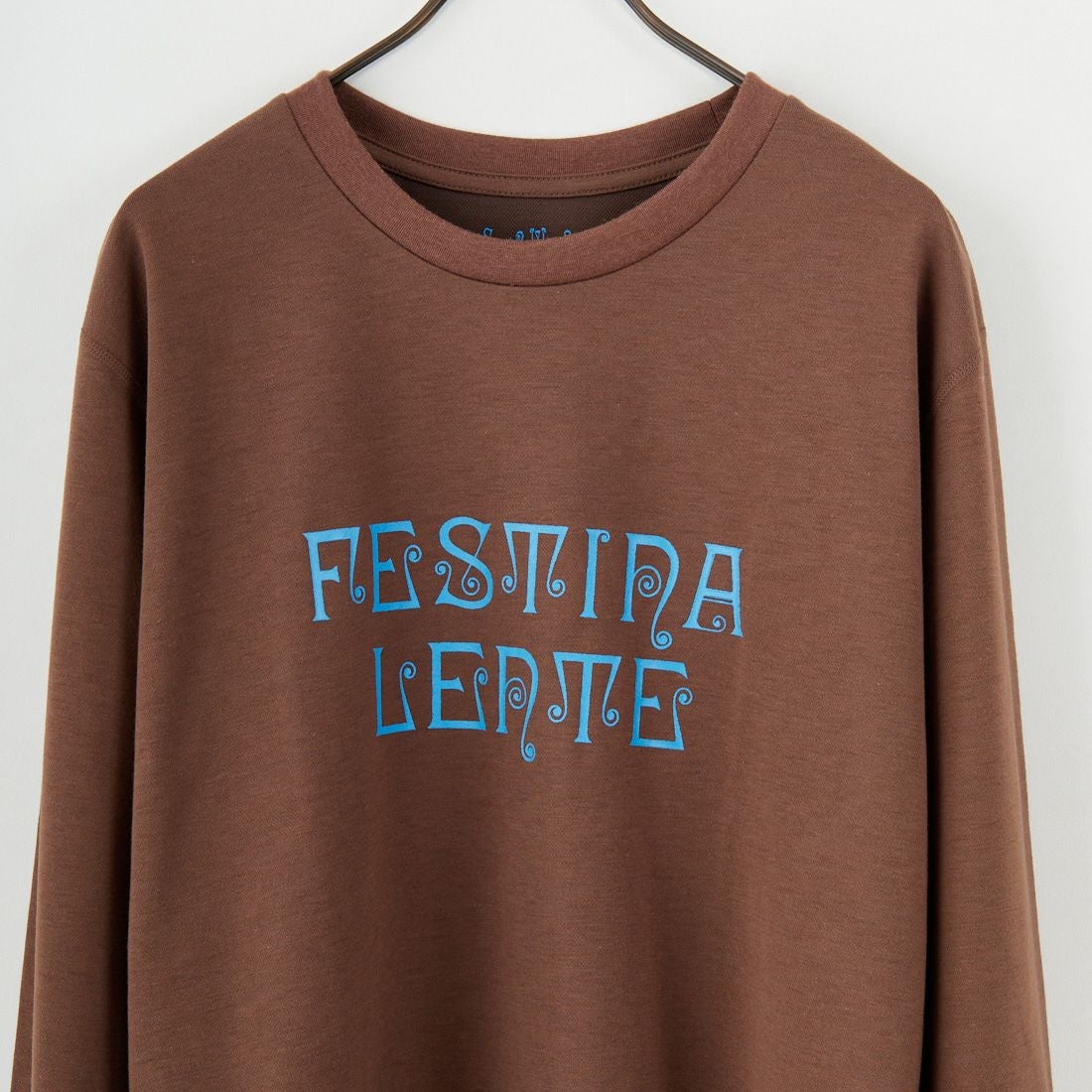 South2West8 [サウスツーウエストエイト] ロングスリーブ クルーネックTシャツ [RW660] BROWN