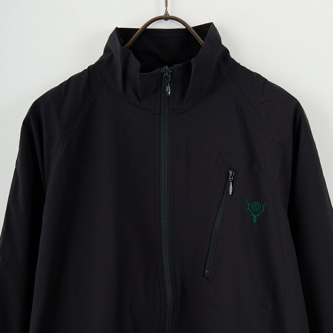 South2West8 [サウスツーウエストエイト] ジップトレイルシャツ [RW621] C BLACK
