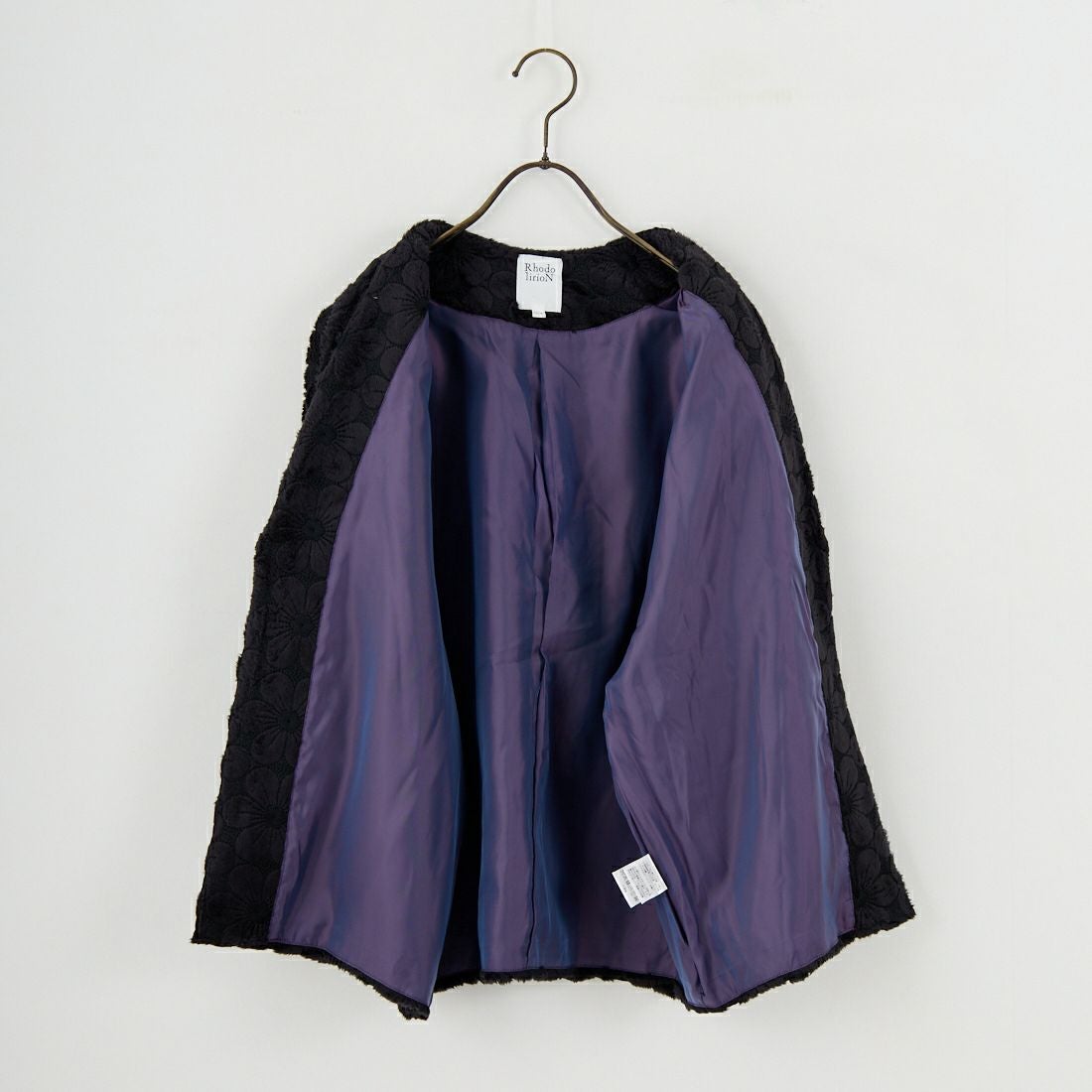 RhodolirioN [ロドリリオン] ファーボレロ [RV1031] BLACK