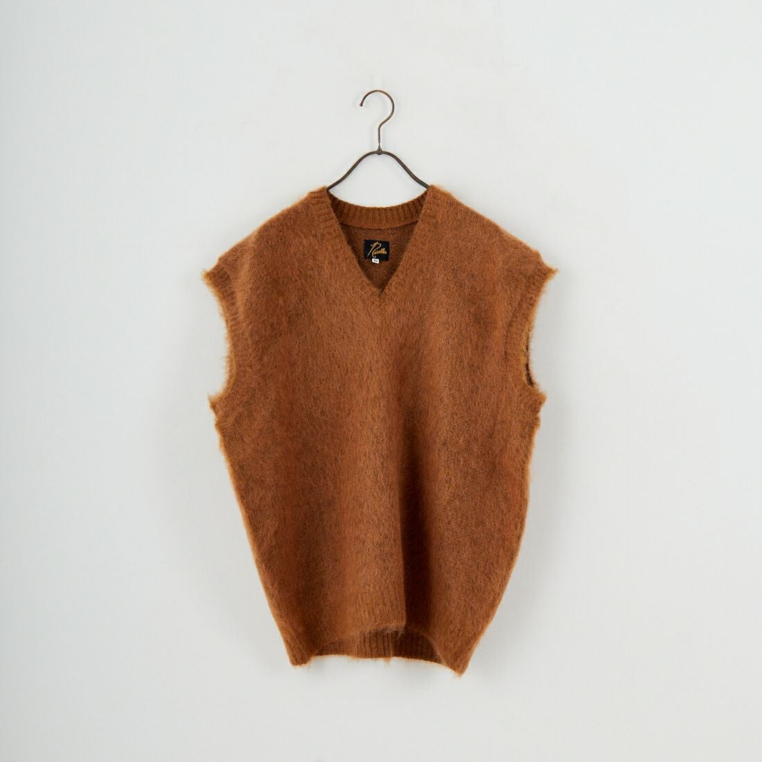 Needles [ニードルズ] モヘアニットベスト SOLID [RW359] A ORANGE