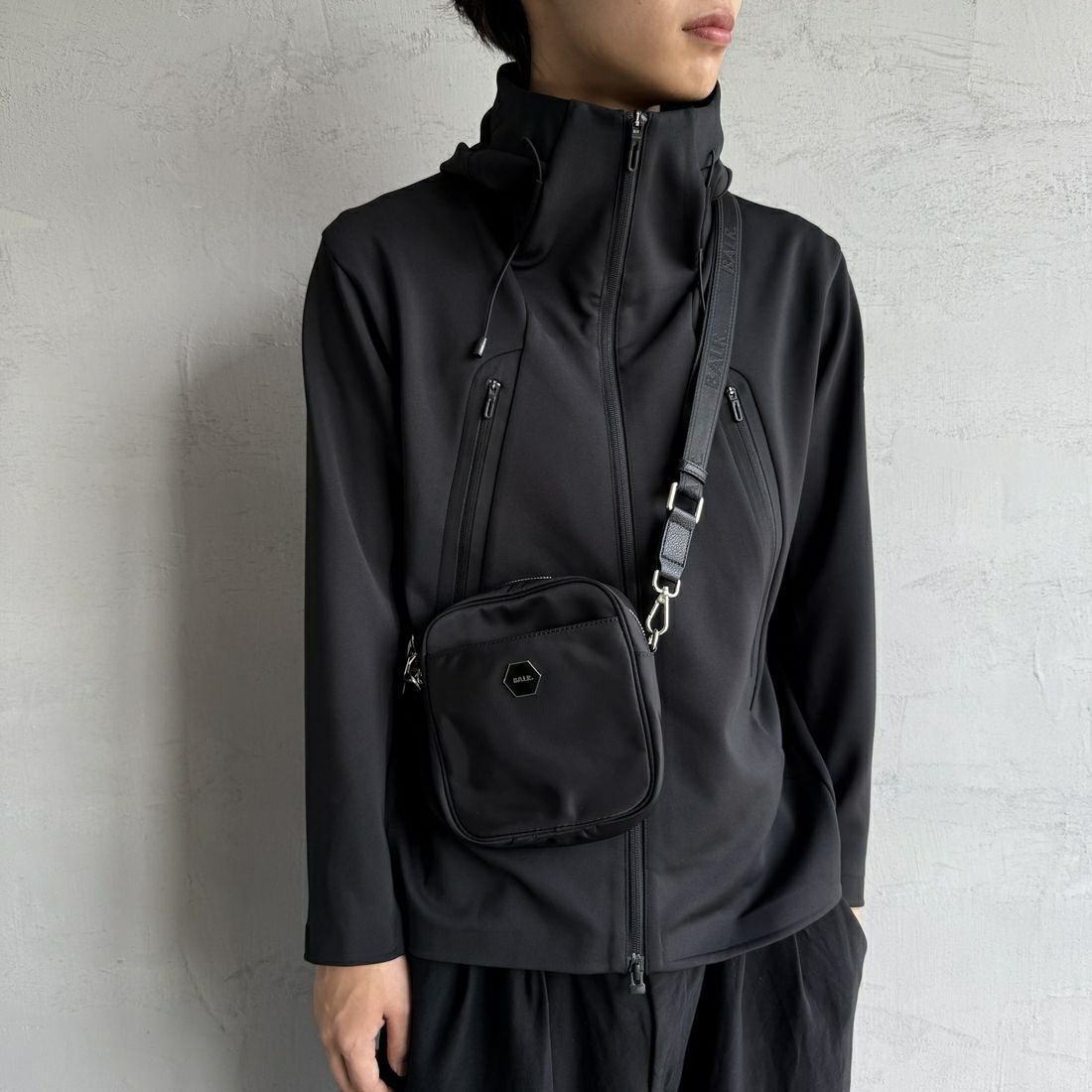 BALR. [ボーラー] クラシックメッセンジャーバッグ [B62341023] JET BLACK